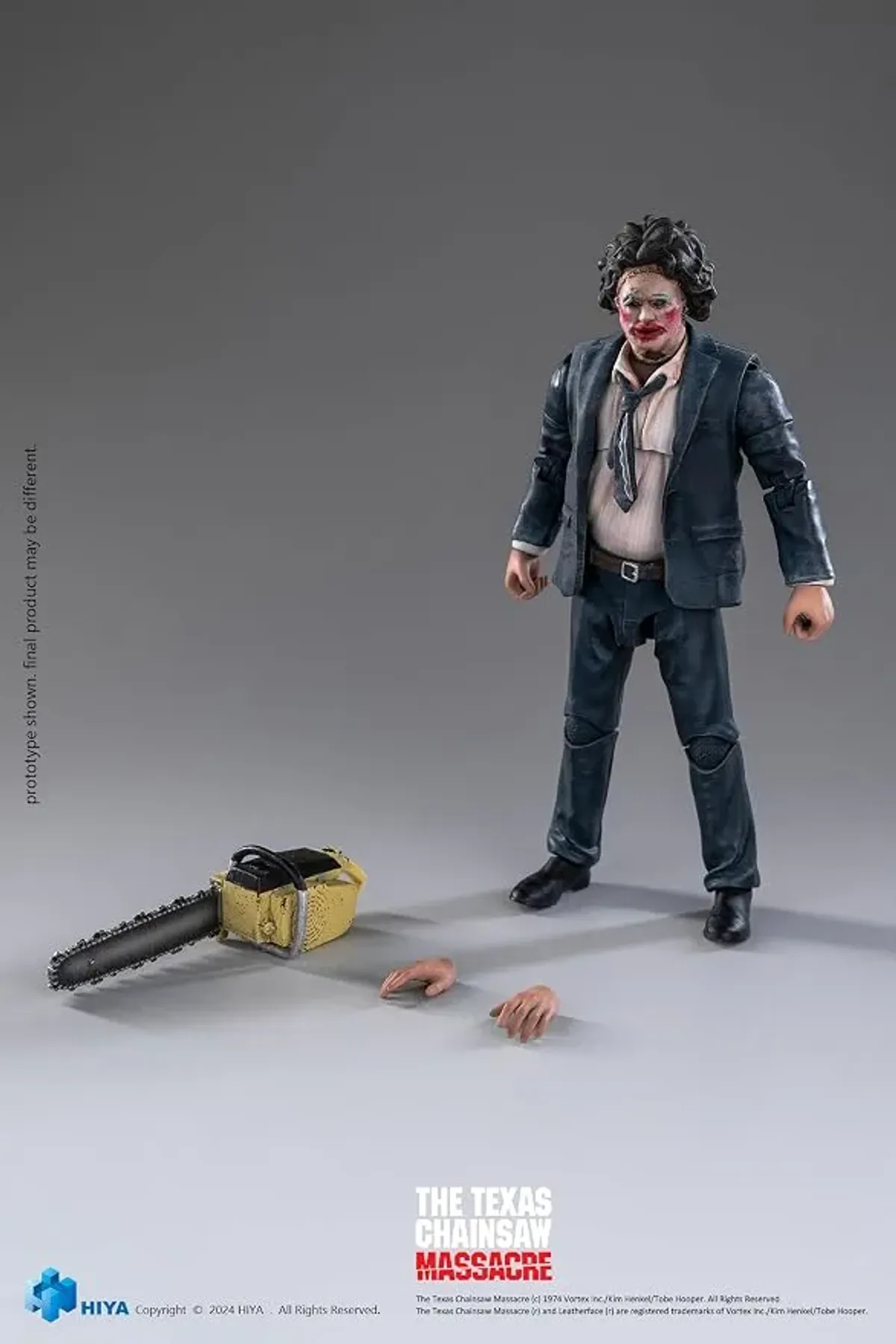 DOS PIEZAS DE LEATHERFACE DE HIYA TOYS