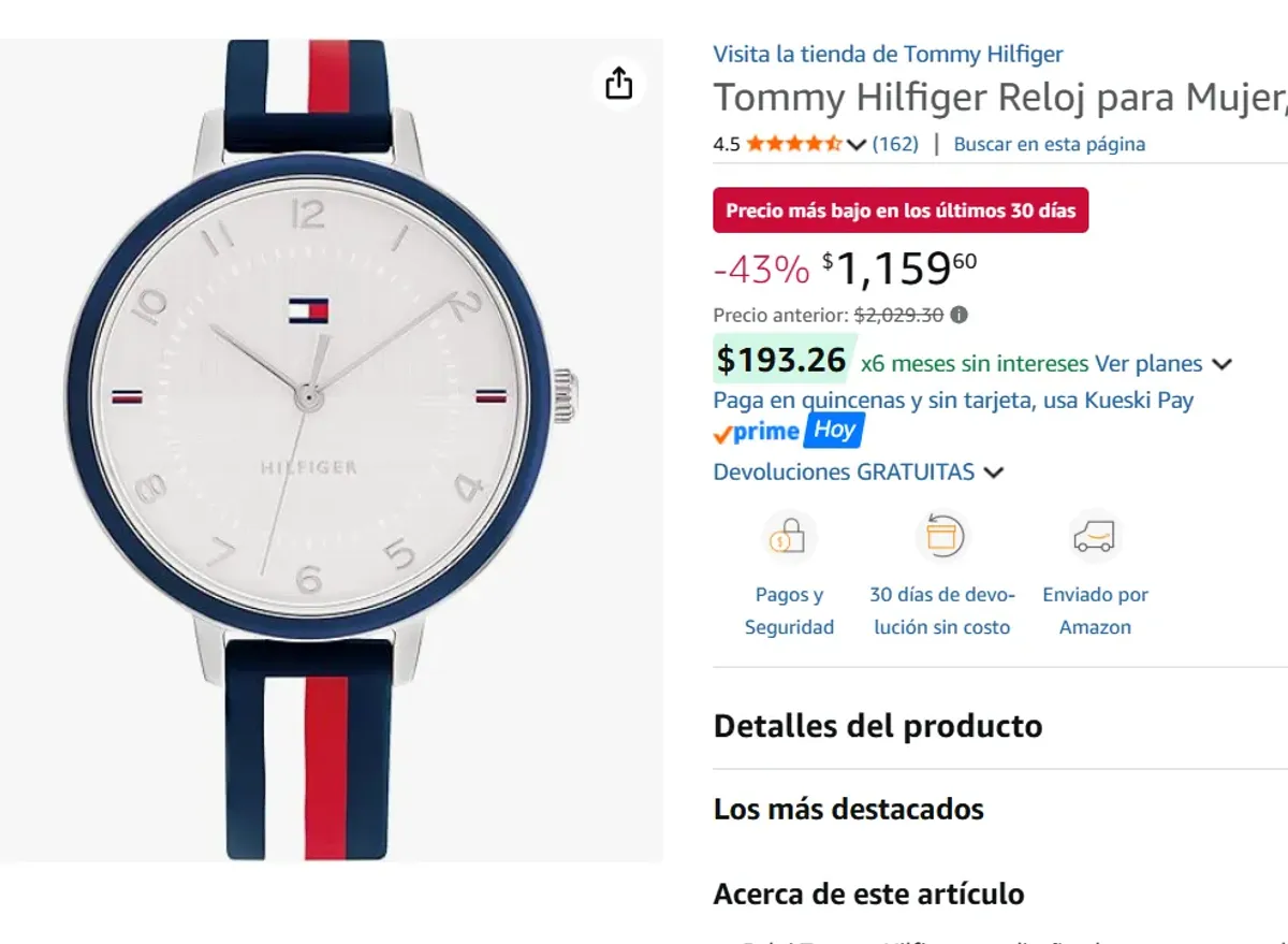 Tommy Hilfiger Reloj para Mujer