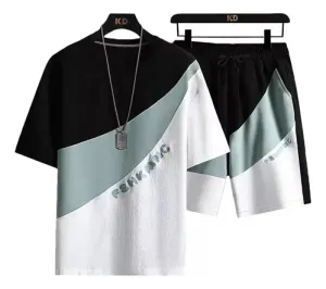 Conjunto De Playera Mangas Cortas Y Short Deportivo P Hombre