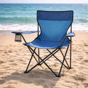 Silla De Playa Plegable Portatil Para Pesca Camping 1 Pz