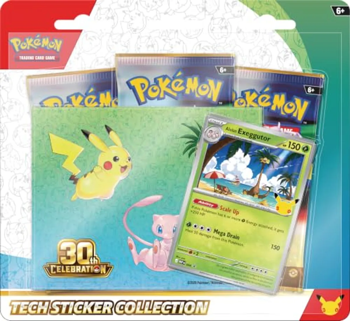 Pokémon TCG: 30TH Celebration Tech Sticker Collection - ALOLAN EXEGGUTOR