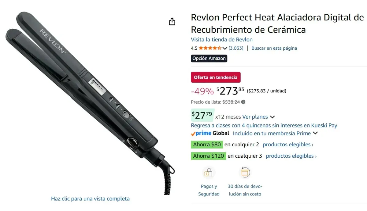 ALACIADORA DE REMATE!! ULTIMAS 2 PIEZAS!! Y BAJA MAS COMPRANDO ALGO MAS!! Alaciadora   