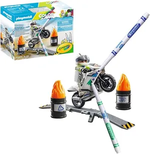 SET PLAYMOBIL COLABORACION CON CRAYOLA