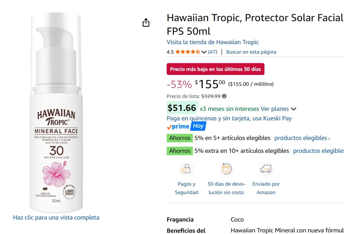 Protector Solar Facial 