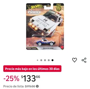 PORSCHE SAFARI HOT WHEELS COLLECTOR