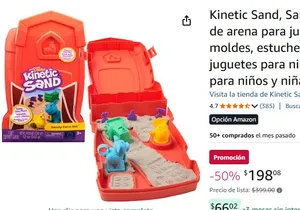 Kinetic Sand, Sandy Farm Set con 340 g de arena para jugar, 6 herramientas y moldes, estuche de almacenamiento, juguetes para niños pequeños, juguetes para niños y niñas a partir de 3 años