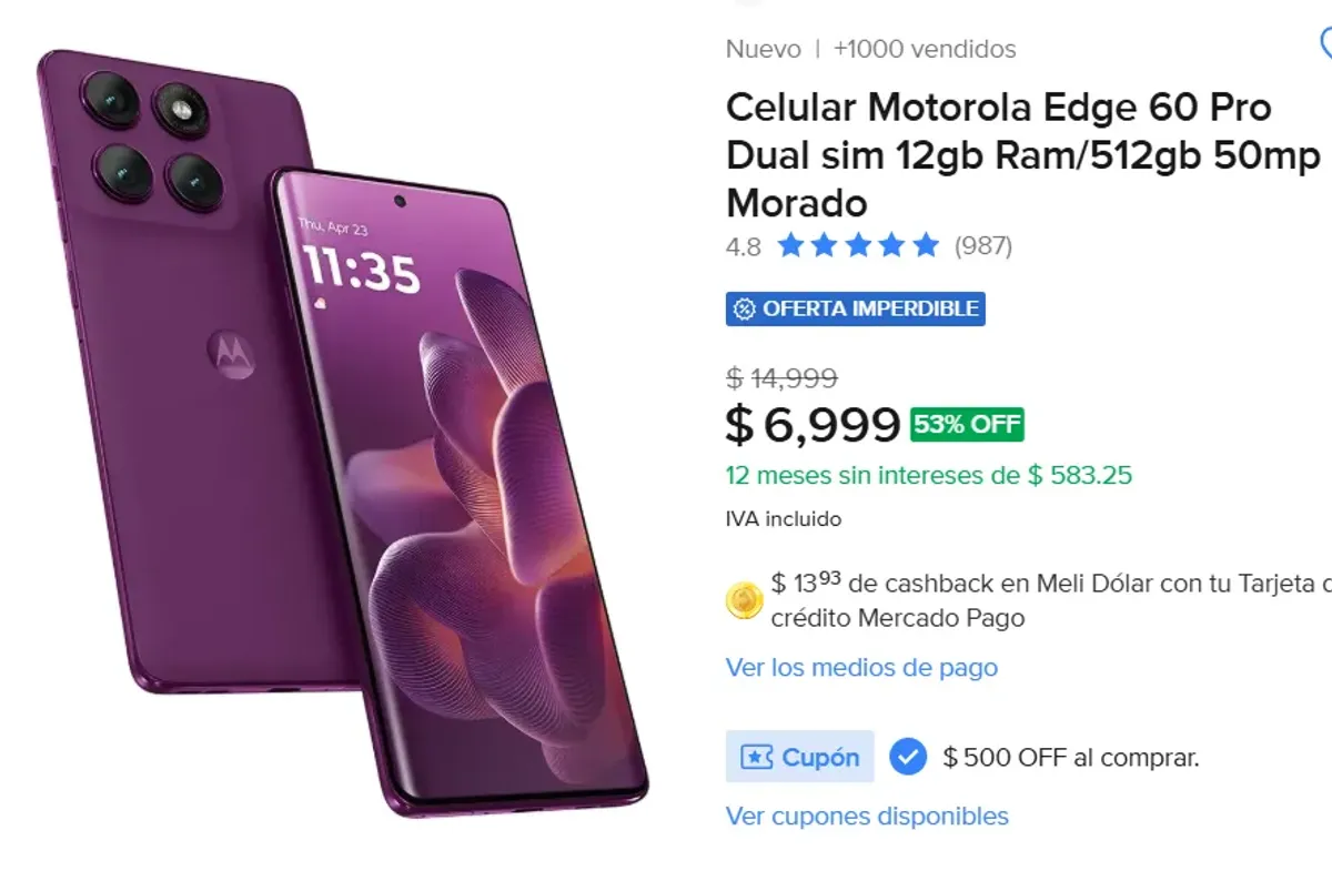 Motorola Edge 60 Pro Dual 