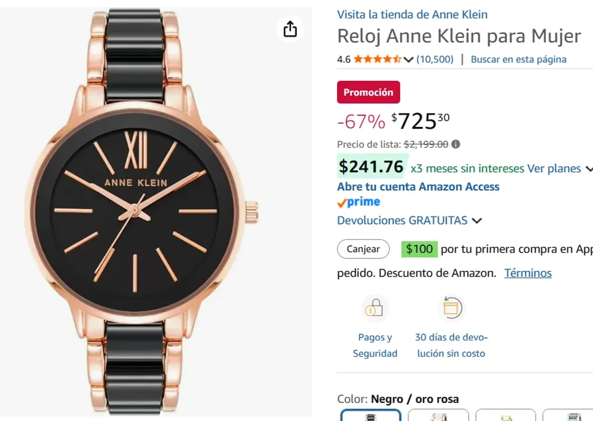 Reloj Anne Klein para Mujer