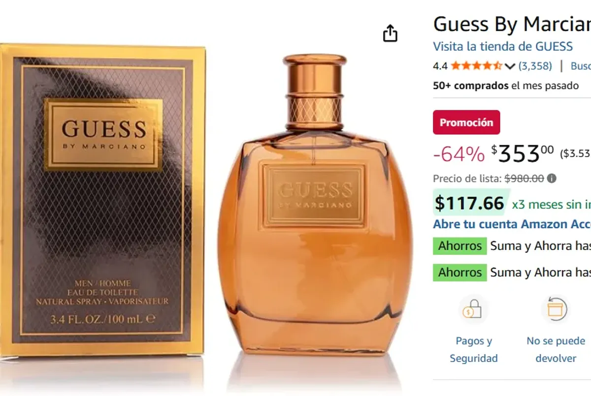 Guess for Men. 3.4-Ounce