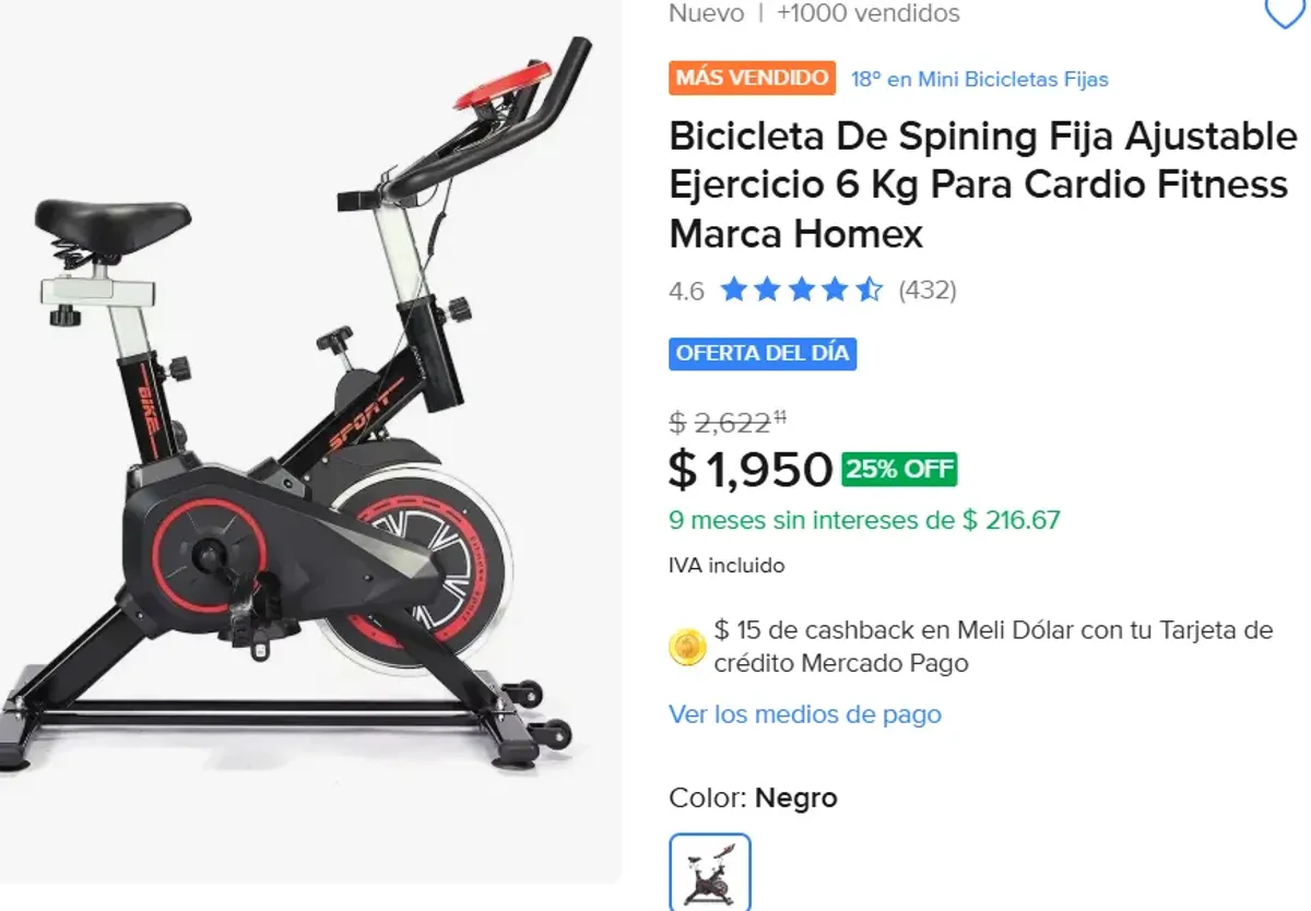Bicicleta De Spining 