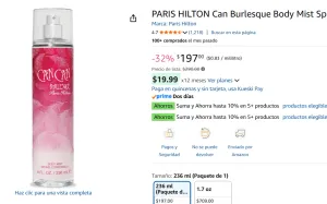PARIS HILTON Body Spray, 8 Ounce