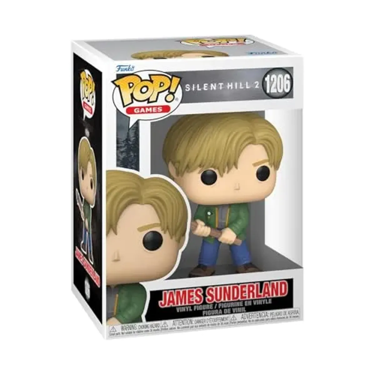 Funko Pop! Games: Silent Hill - James Sunderland - Collectable Vinyl Figure - Gift Idea - Official Merchandise - Toys for Kids & Adults - Video Game Fans