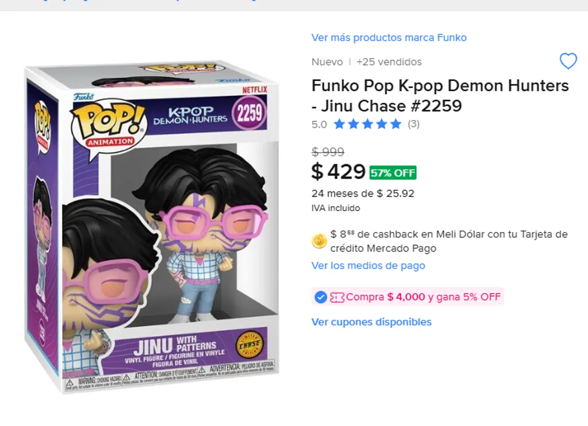 FUNKO CHASE DE JINU