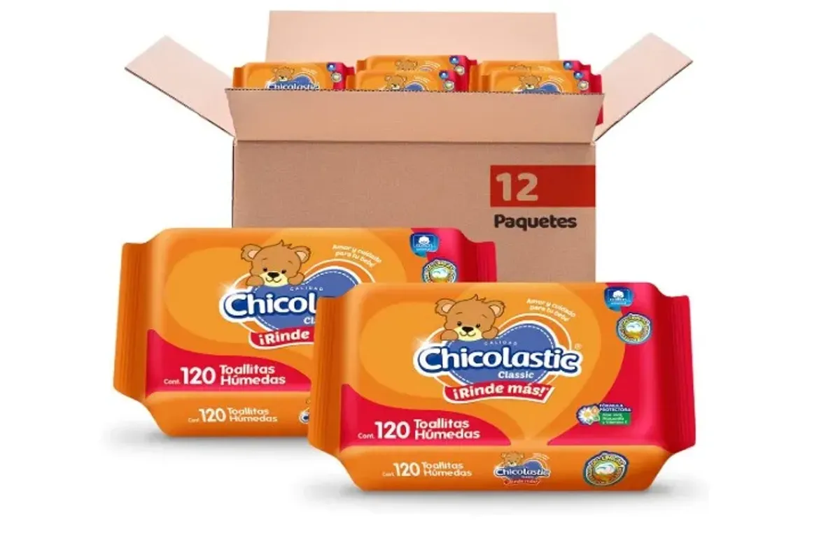 Chicolastic Classic, Toallas Húmedas para Bebé, 1440 Toallas