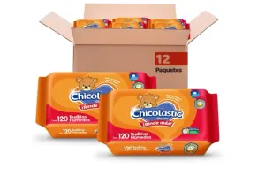 Chicolastic Classic, Toallas Húmedas para Bebé, 1440 Toallas