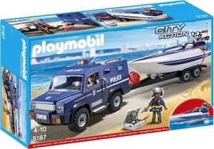 SET DE VEHÍCULOS POLICÍA PLAYMOBIL