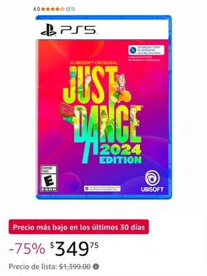 REMATE DE JUST DANCE PARA PS5 Y XBOX