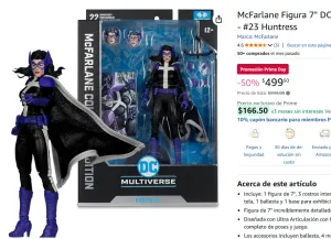 HUNTRESS MCFARLANE COLLECTORS EDITION