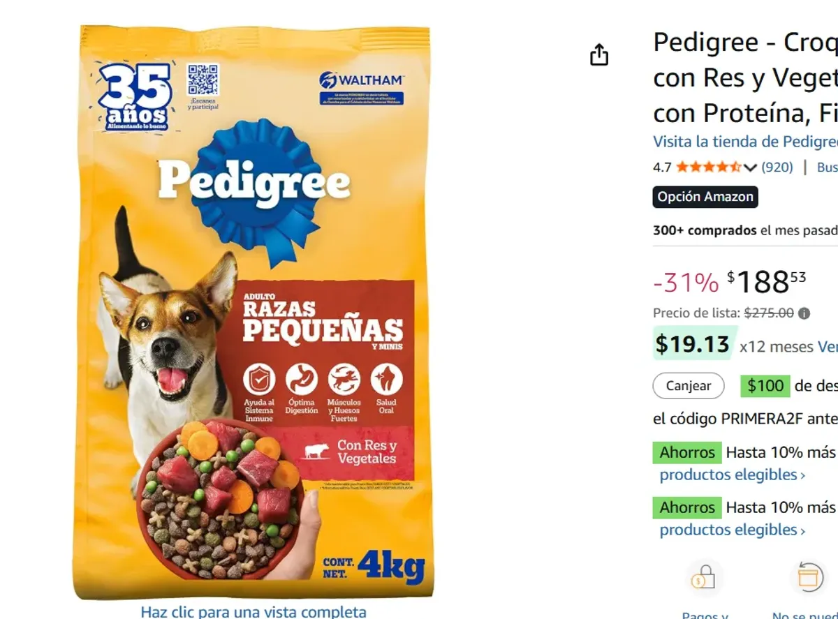 Croquetas para Perro 4 kg
