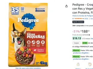 Croquetas para Perro 4 kg
