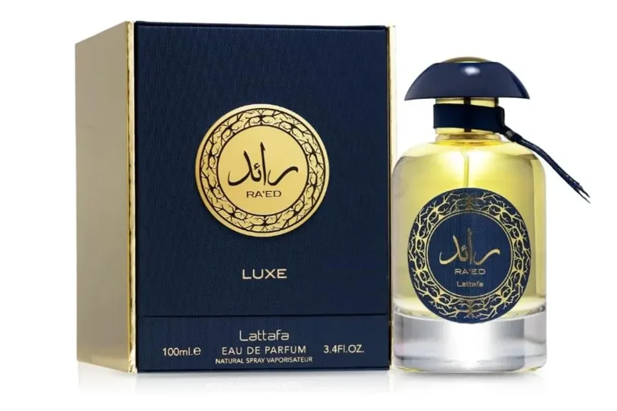 Lattafa Ra'ed Gold Luxe Eau de Parfum Spray for Men, 3.4 Ounce