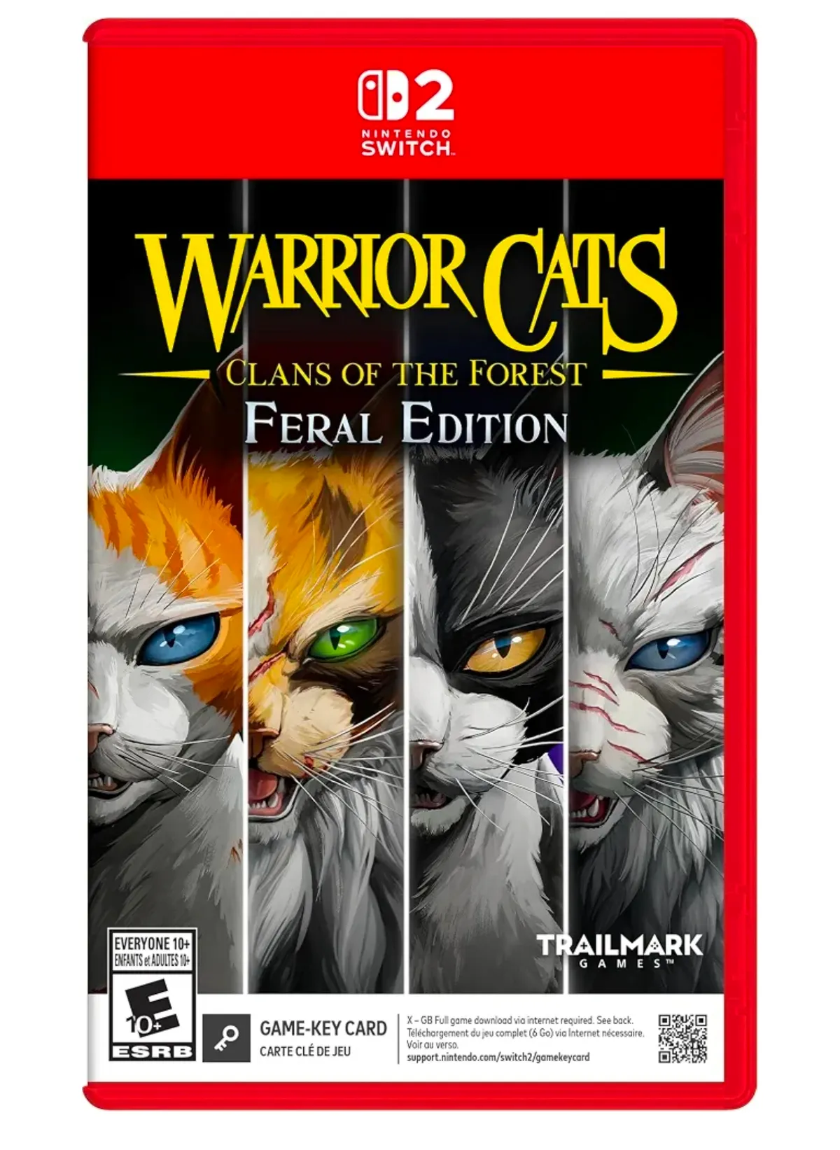 PREVENTA DE WARRIOR CATS PARA SWITCH 2