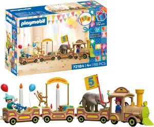 NUEVO TREN DE CUMPLEAÑOS PLAYMOBIL