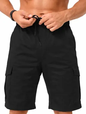Bermuda Short Casual Para Hombre Bolsas Cargo Shendy Vendy