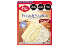 Betty Crocker Harina Para Pastel French Vainilla 375 g