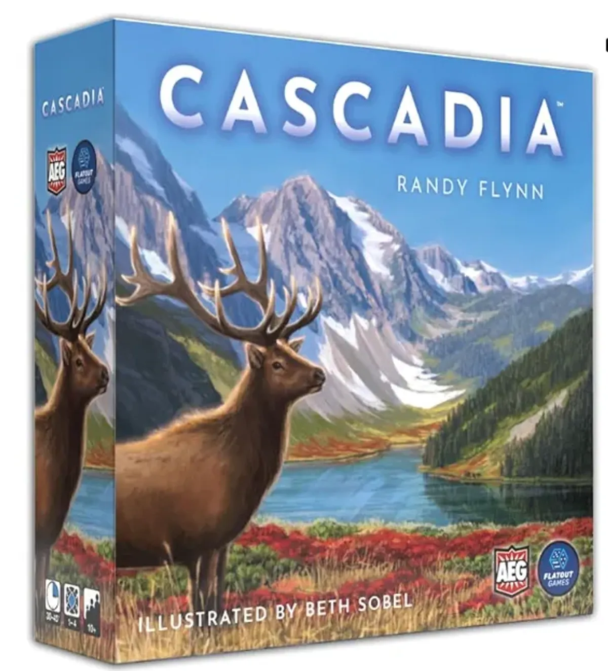  Juego de mesa Cascadia 