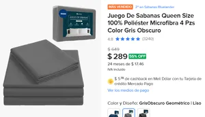 Sabanas Queen Size 