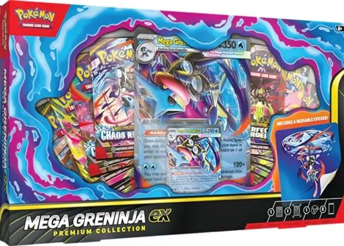 Pokémon Mega Greninja ex Premium Collection