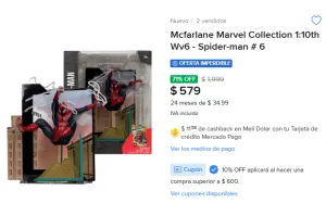 ESTATUILLA MCFARLANE DE SPIDER MAN
