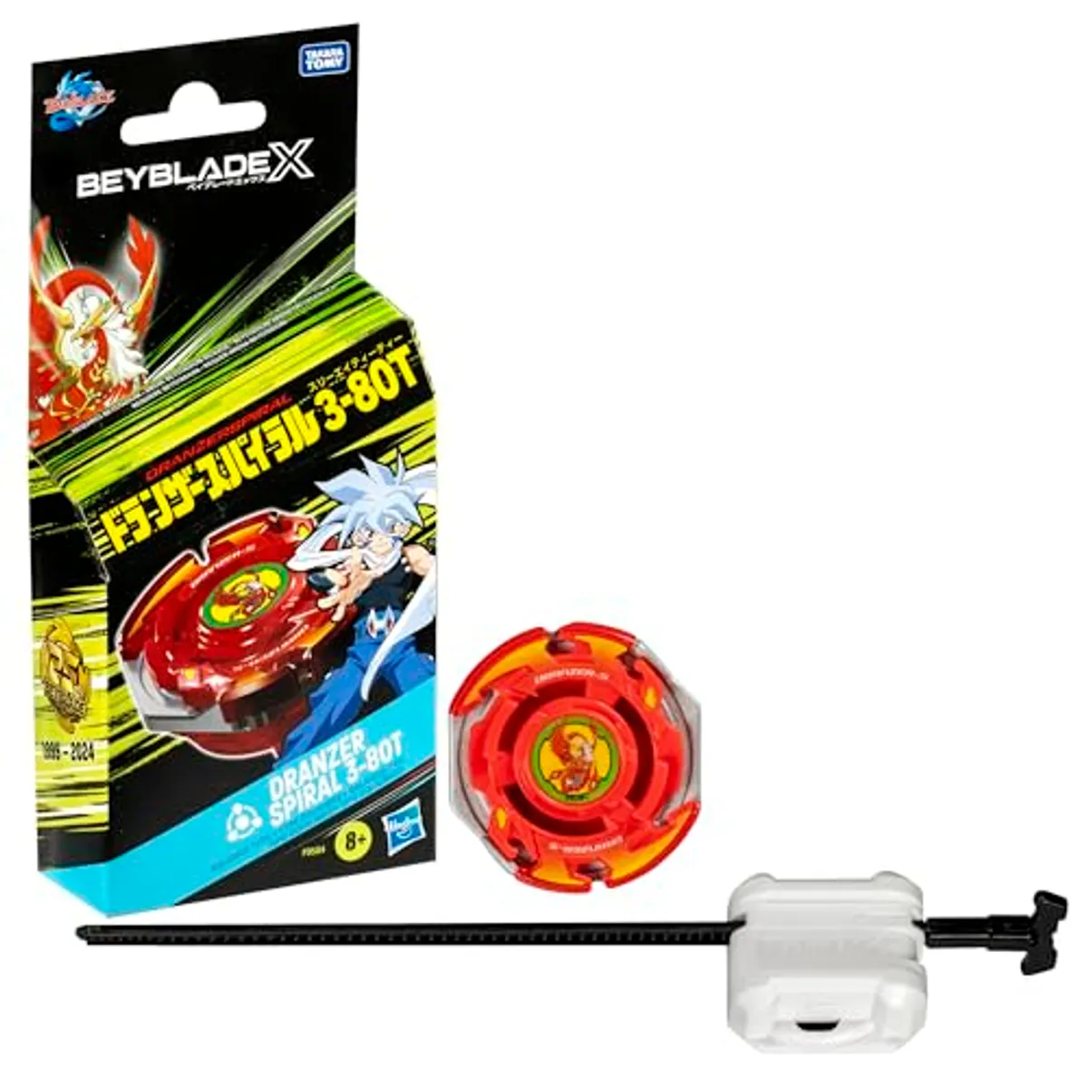 Beyblade X Dranzer Spiral 3-80T Metal Rojo, a Partir de 8 años