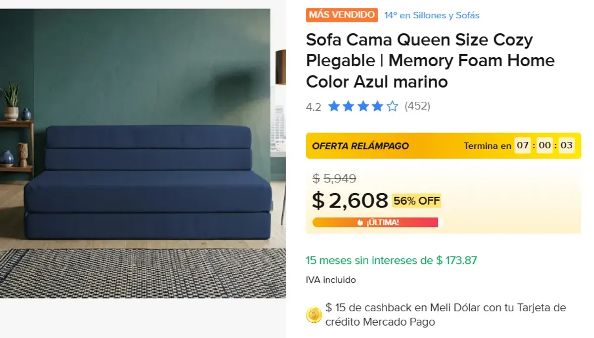 Sofa Cama Queen Size 