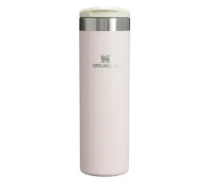 Stanley AeroLight - Botella de tránsito de 16 onzas | Tapa de bloqueo para bebida | Botella de agua resistente a fugas o taza de café | Acero inoxidable ligero aislado | Sin BPA | Cuarzo rosa