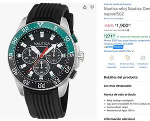 Nautica reloj 