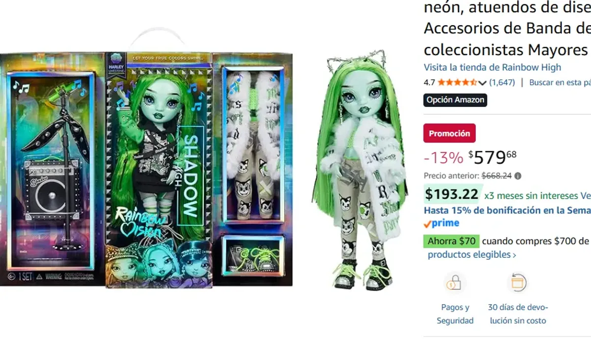 RAINBOW HIGH A PRECIAZO