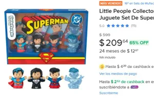Little People Collector Figura De Juguete Set De Superman