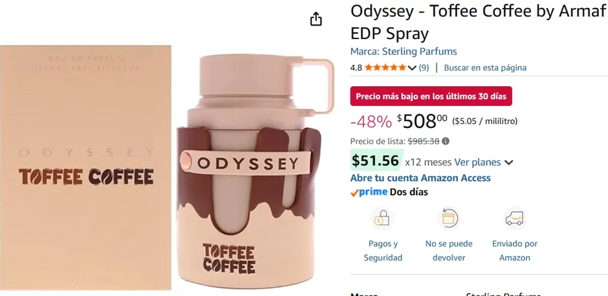 Toffee Coffee by Armaf EDP