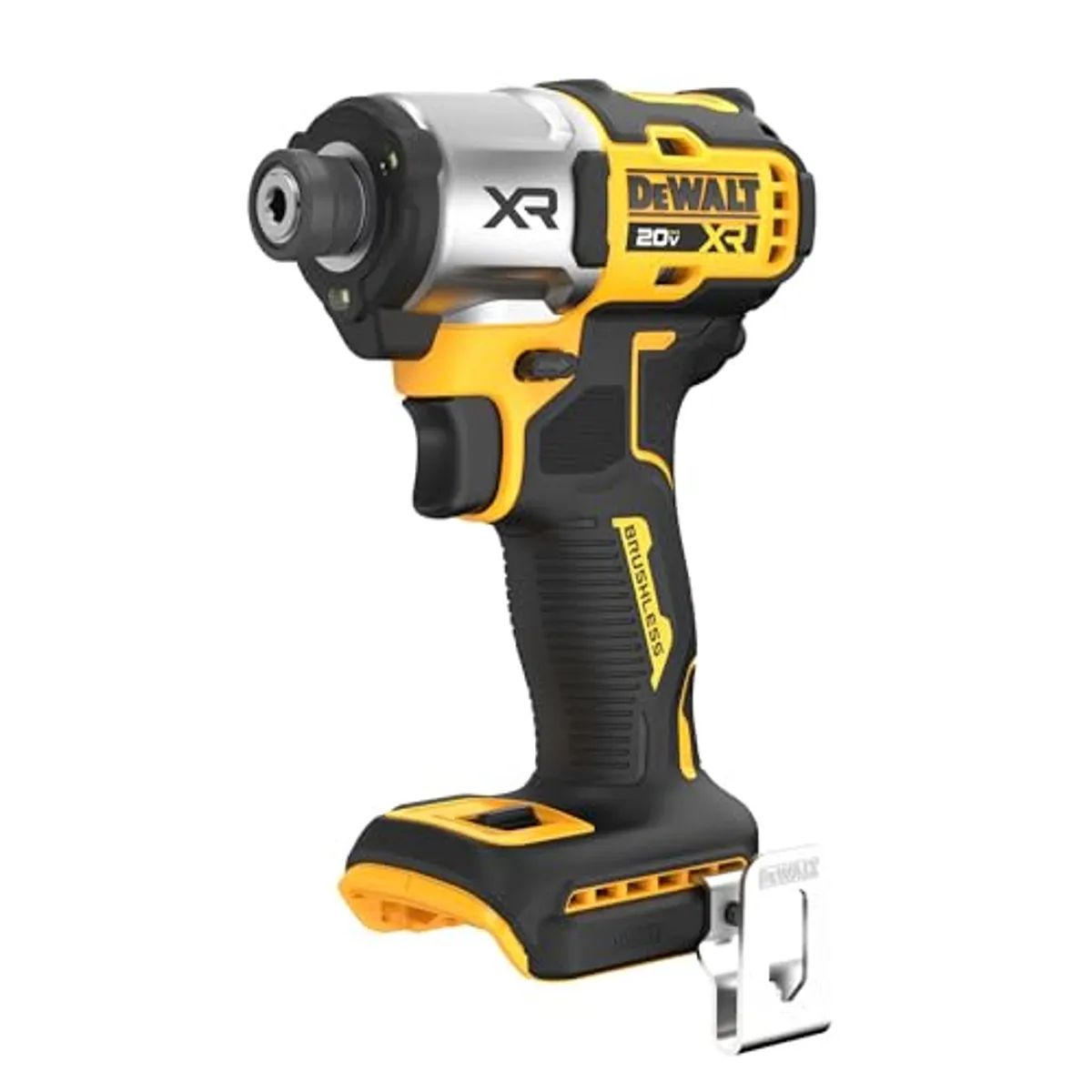 DEWALT - Taladro inalámbrico de impacto 20V MAX XR, sin escobillas, 3 velocidades, solo herramienta (DCF845B)