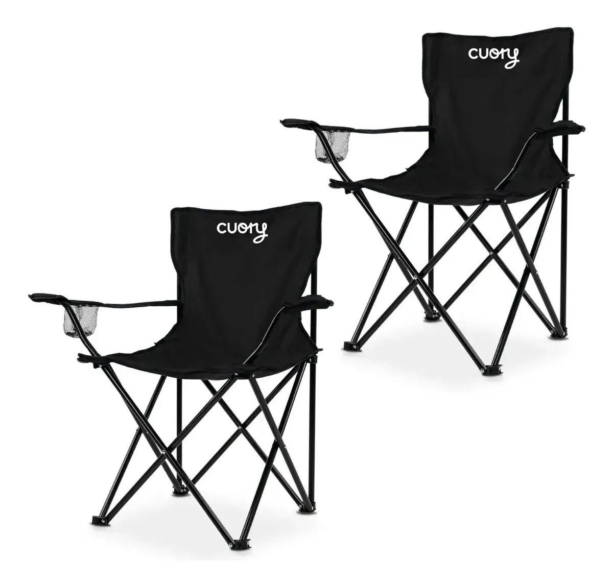 Set 2 Sillas De Playa Plegable Portátil Cuory Plegable