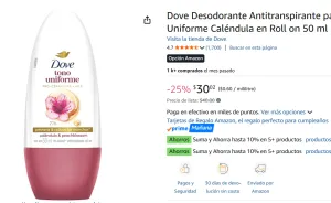 Desodorante para Mujer 