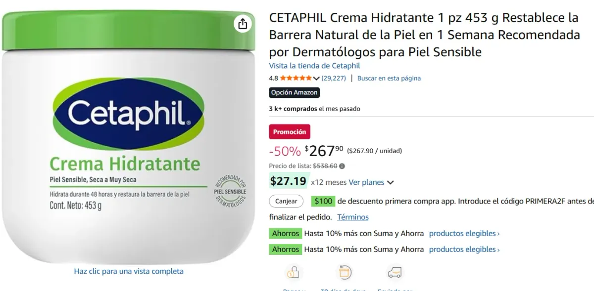 Crema Hidratante 1 pz 453 g 