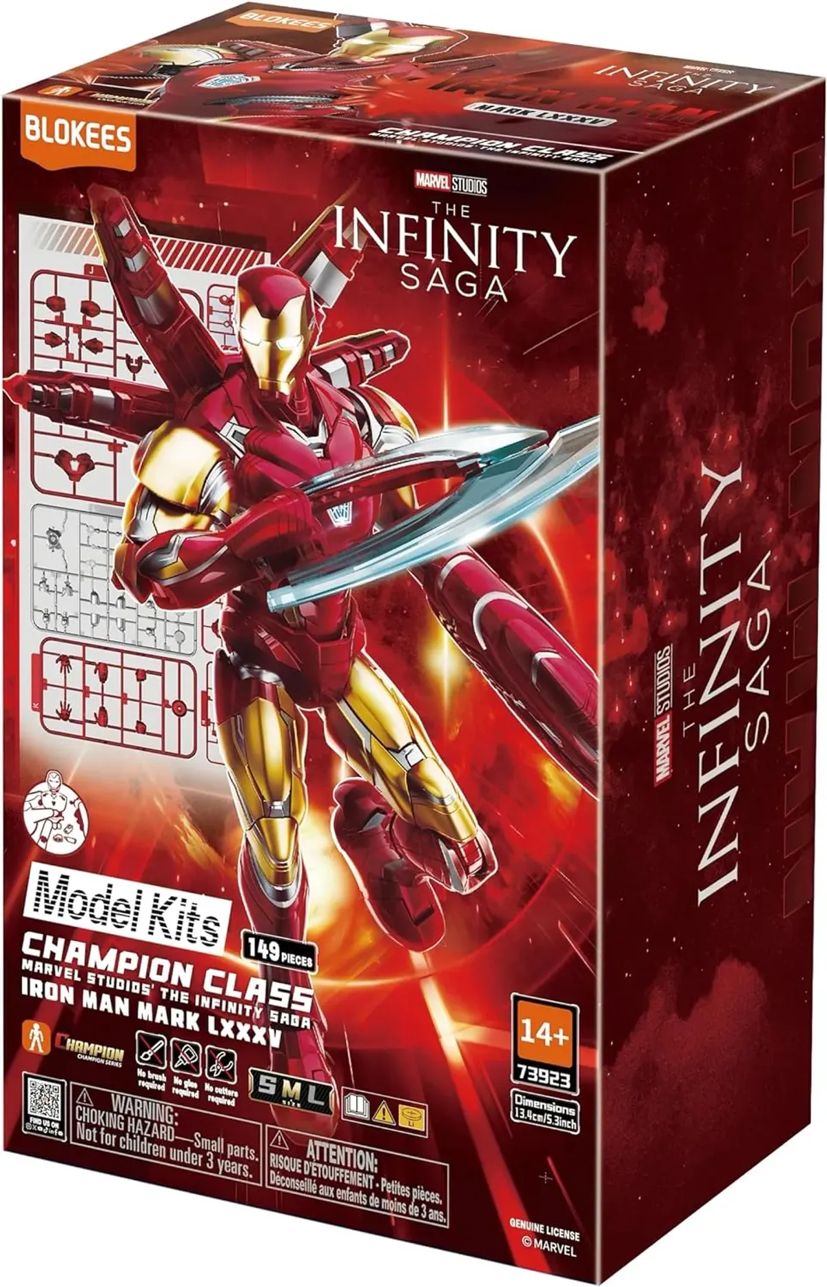 BLOKEES DE IRON MAN MCU VENDIDO POR AMAZON MX