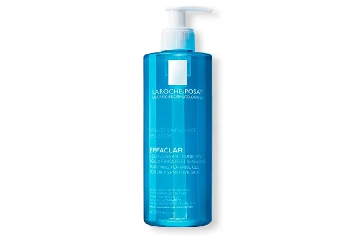 La Roche-Posay Effaclar, Gel Limpiador Facial Purificante para Piel Grasa y Sensible, Anti-imperfecciones y Anti-brillo, con Agua Termal y Zinc, 400 ml