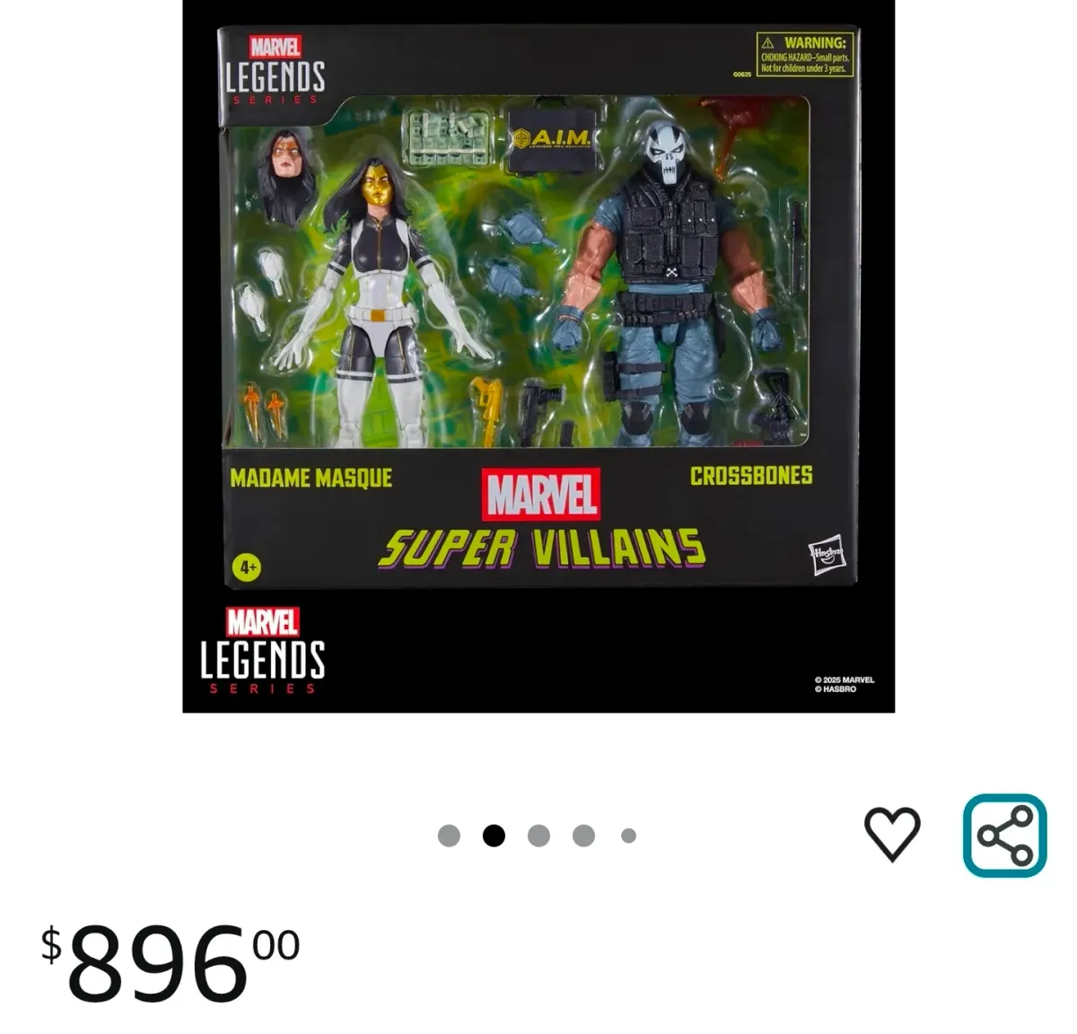 PACK MASQUE Y CROSSBONES