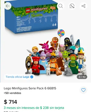 PACK DE MINI FIGURAS LEGO DE SHREK