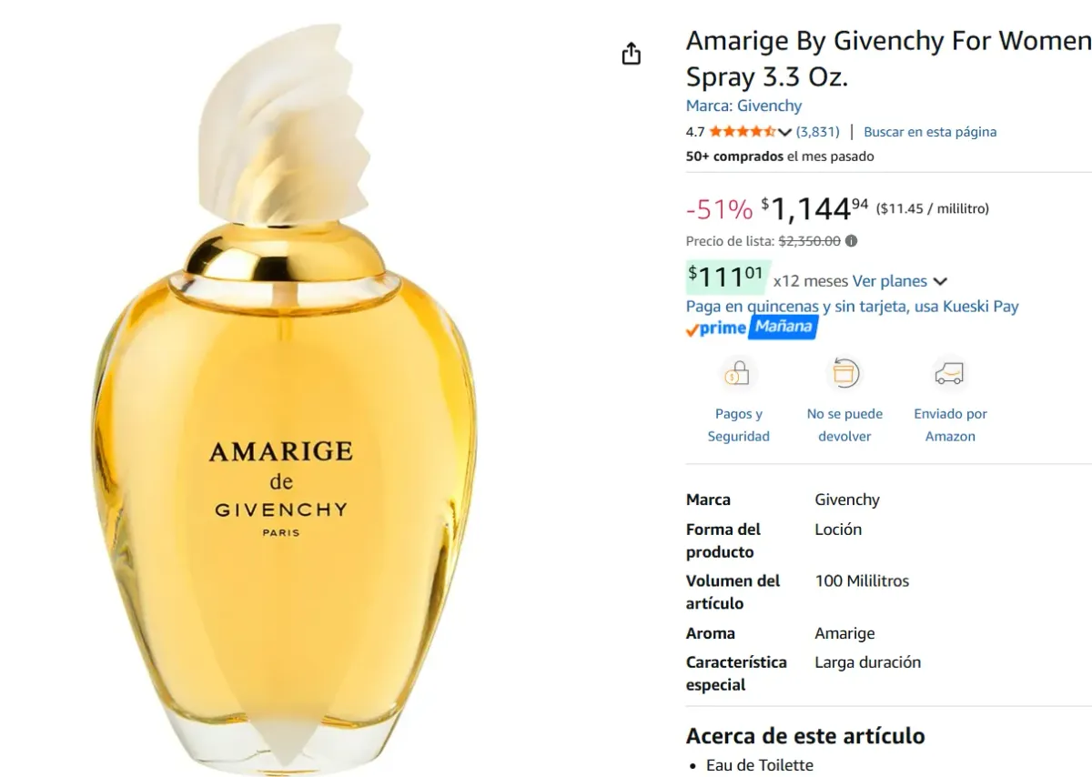 Amarige By Givenchy 