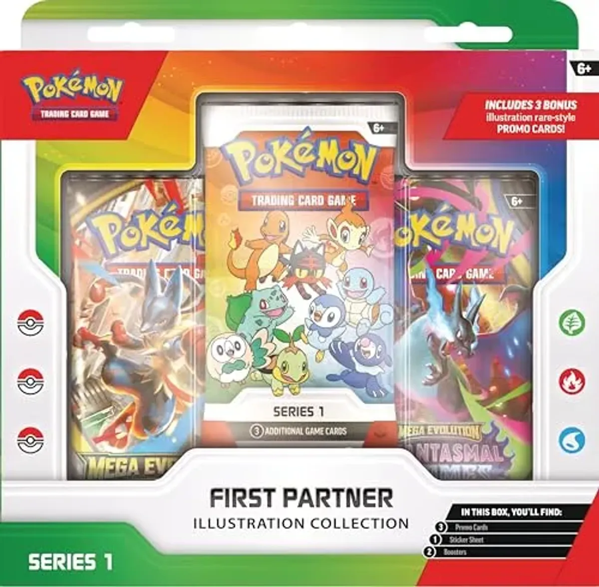 Pokémon TCG: First Partner Illustration Collection—Series 1